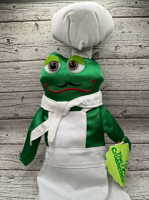 Chef Croakette Frog Plush