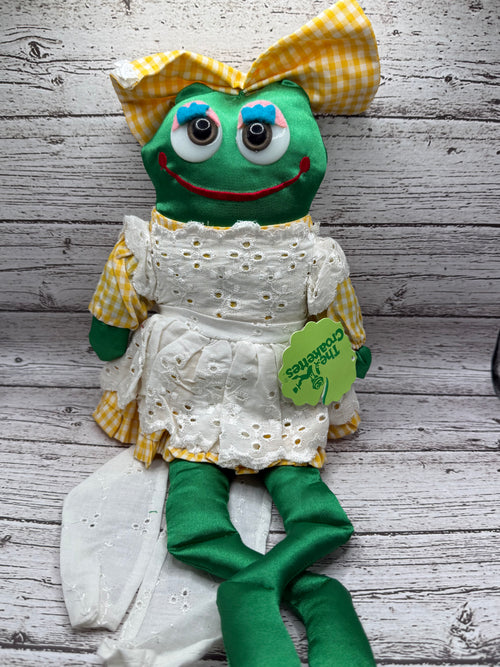 Gillie Croakette Frog Plush