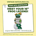 Gillie Croakette Frog Plush