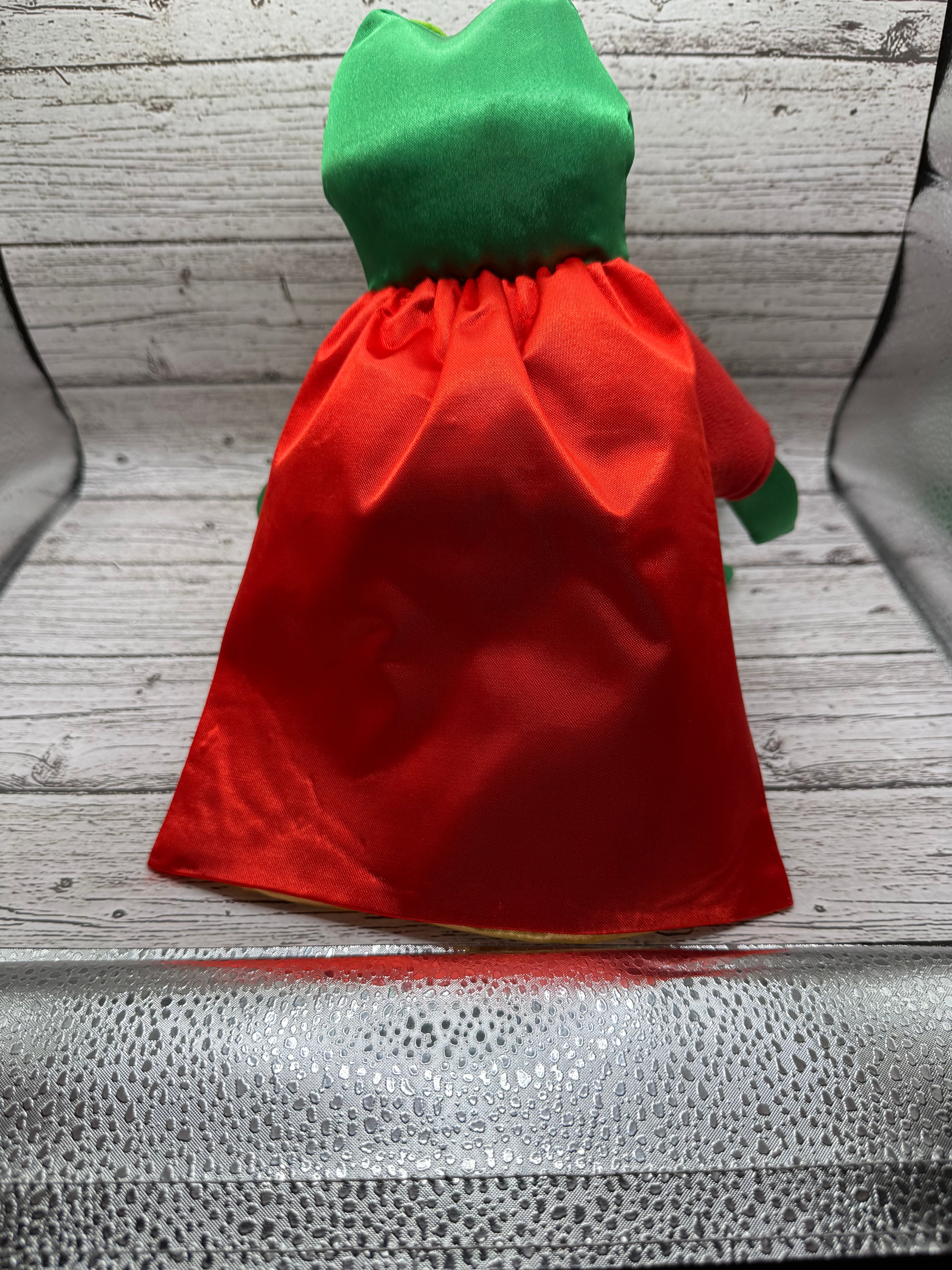 Superhero Frogman Croakette Frog Plush