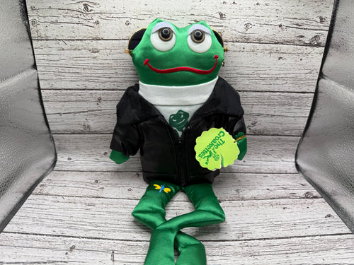 Bugsy Croakette Frog Plush