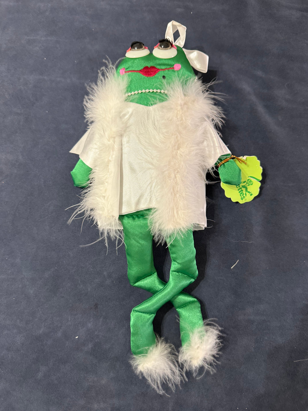 Madame Flapper Frog Plush