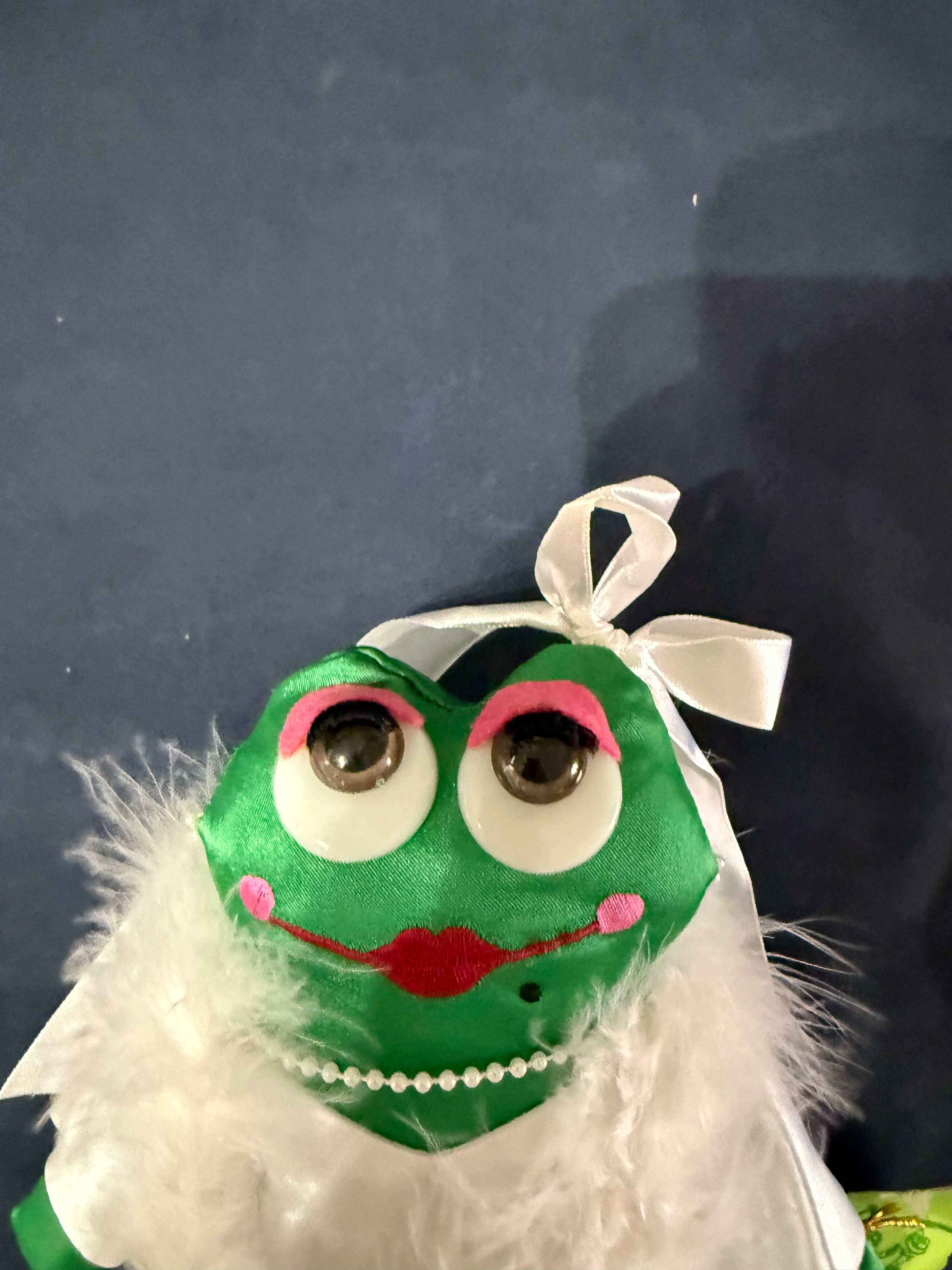 Madame Flapper Frog Plush