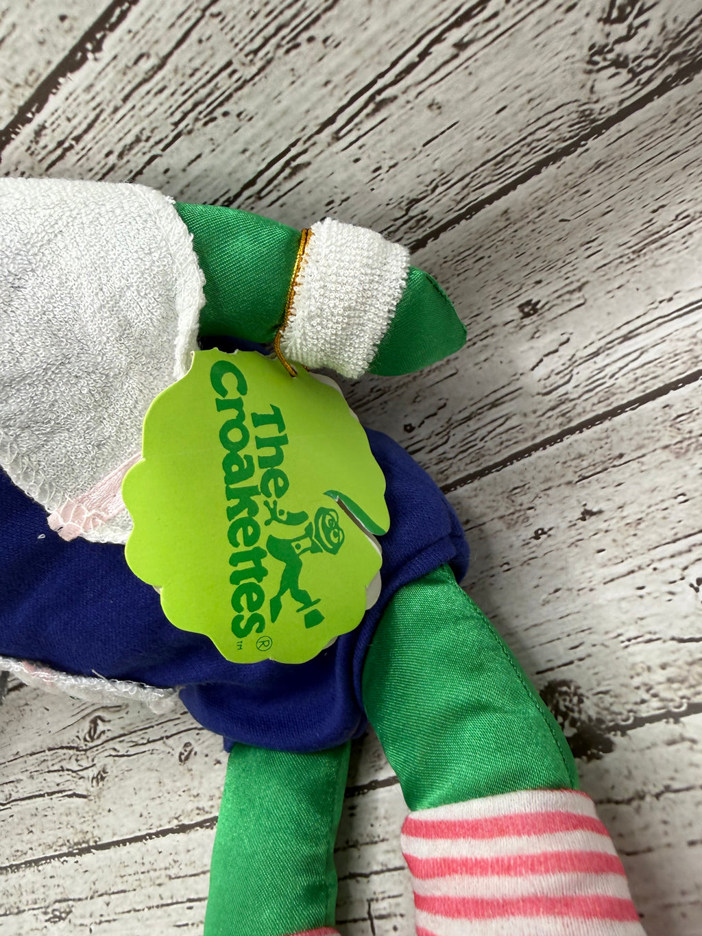 Jane Ponda Croakette Frog Plush